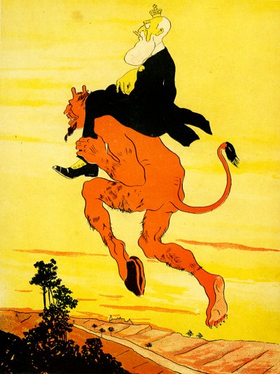 Leopold II Riding on the Devil